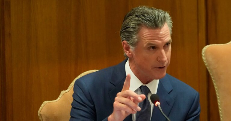 Gov. Gavin Newsom Accuses Trump of ‘Open Corruption’ at Climate Meeting