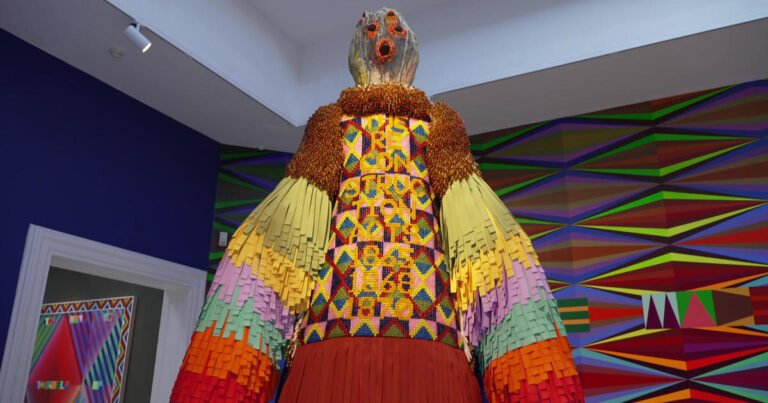 Indigenous artist Jeffrey Gibson, on view at the Venice Biennale