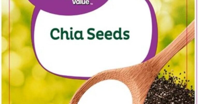 Walmart chia seeds sold nationwide recalled due to salmonella