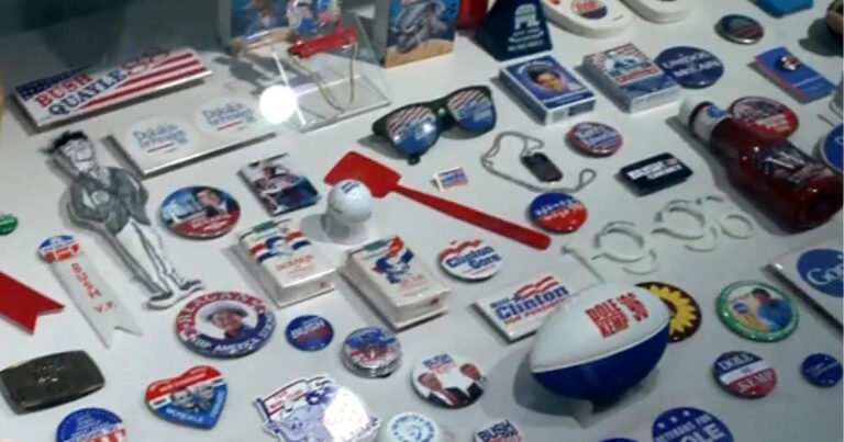 How political convention memorabilia finds its way to museums