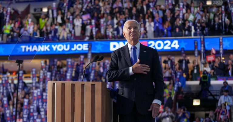 The Speech Biden Never Wanted to Give