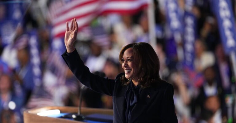 Kamala Harris, Hoping to Build Momentum, Plans Battleground State Tour Next Week