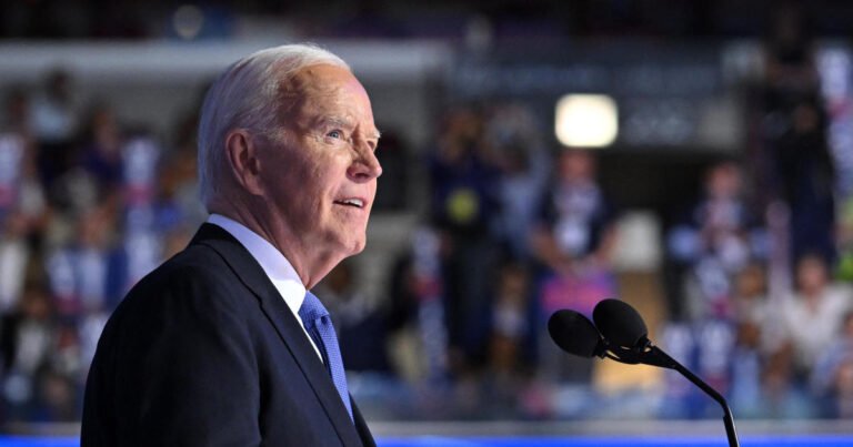 “I gave my best to you,” Biden says at Democratic convention, passing torch to Harris