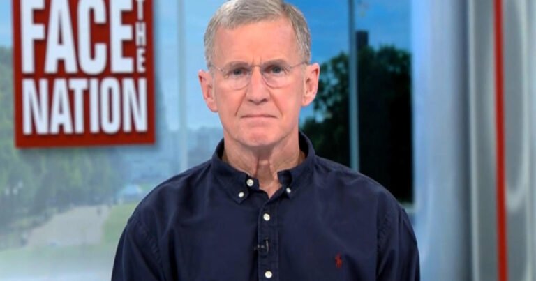 Stanley McChrystal says he is backing Harris because