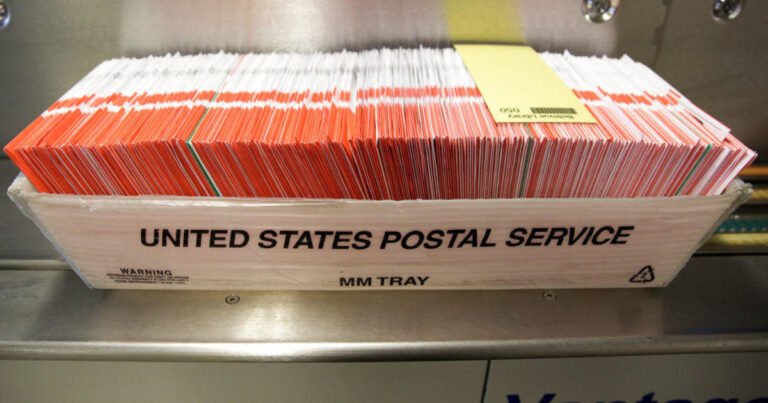 State and local officials warn delays in election-related mail could disenfranchise voters