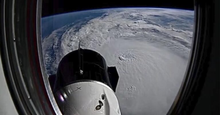 Stunning images show Hurricane Milton from space