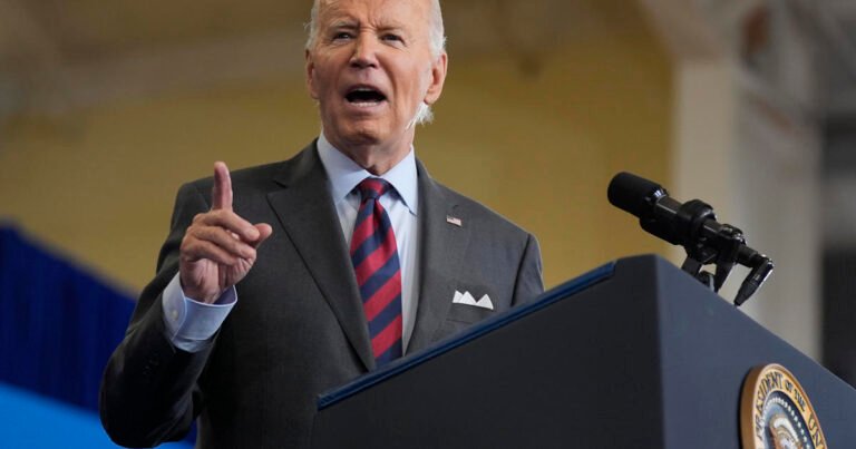 Biden highlights drug price reductions with New Hampshire visit