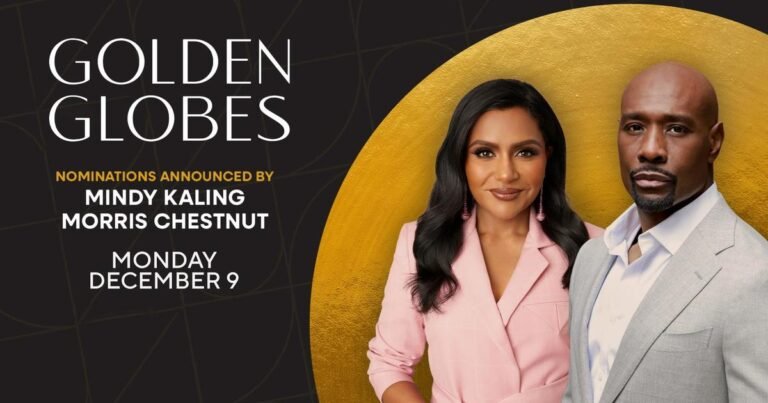 Mindy Kaling and Morris Chestnut to announce 2024 Golden Globe nominees