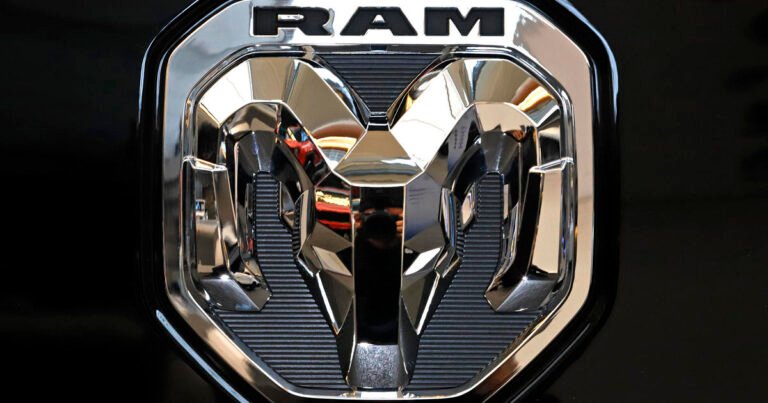 Stellantis recalls more than 300,000 Ram trucks over potential brake failure