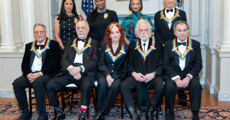 Kennedy Center honors Grateful Dead, Francis Ford Coppola, Bonnie Raitt, Arturo Sandoval and the Apollo