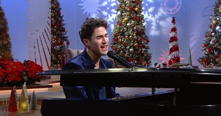 Holiday music with Darren Criss: